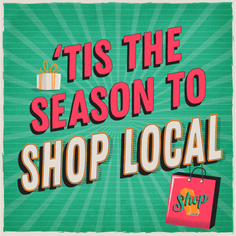 Tis the Season to Shop Local Instagram Square